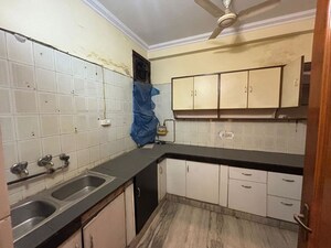 Kitchen in 3 BHK Builder Floor at Greater Kailash I – for Sale