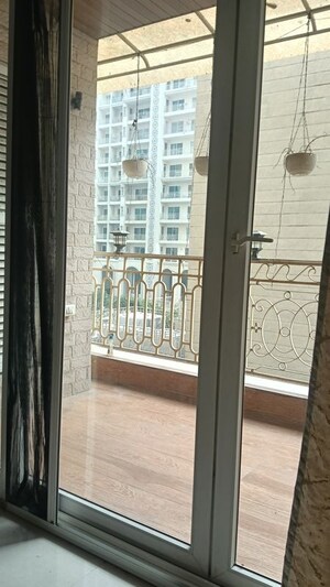 Balcony in 3 BHK Apartment at Mahagun Mirabella, Sector 79 – for Rent
