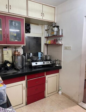 Kitchen in 1 BHK Apartment at Gandhi Nagar – for Rent