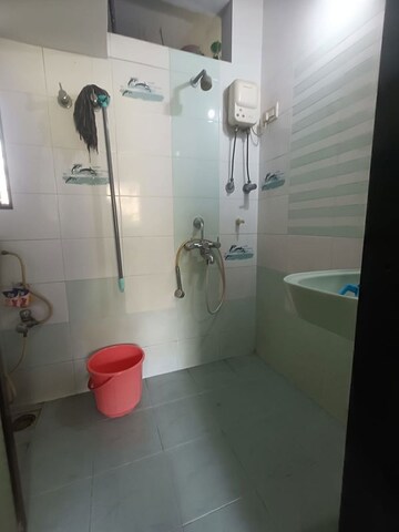 Bathroom in 2 BHK Apartment at Brindaban Mathura CHS, Vrindavan Society – for Sale