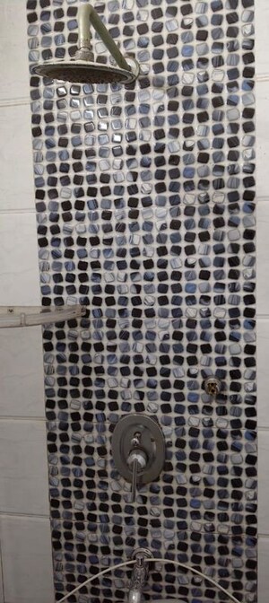 Bathroom in 2 BHK Builder Floor at Malviya Nagar – for Rent