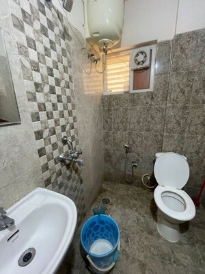 Bathroom in 2 BHK Apartment at Celebrity Prime Uber Heights, Serilingampally – for Rent