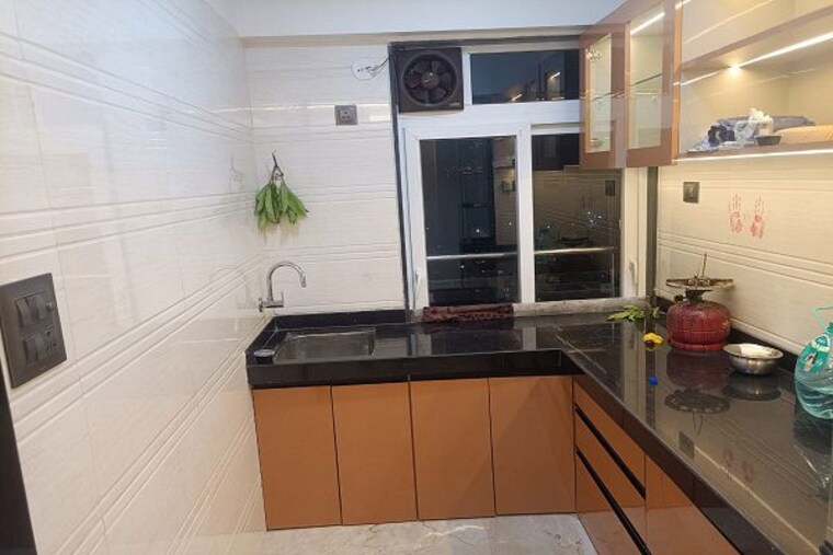 Kitchen, haware-intelligentia-sigma-south 1 Bedroom 375 Sq.Ft. Apartment In Vikhroli East Mumbai 9761649