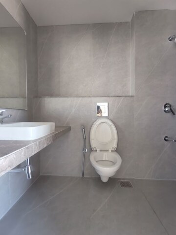 Bathroom in 3 BHK Apartment at Courtyard by Narang Realty and The Wadhwa Group, Pokhran Road No Two – for Rent