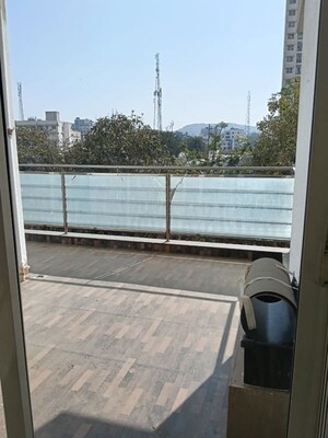 Balcony in 3 BHK Apartment at Kolte Patil Life Republic, Hinjewadi – for Rent