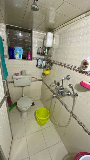 Bathroom in 2 BHK Apartment at Mahim – for Rent