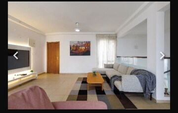 Living Room in 4 BHK Apartment at Bhartiya Nikoo Homes, Thanisandra Main Road – for Rent