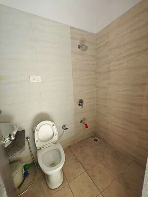 Bathroom in 3 BHK Apartment at Akshar Alvario, Seawoods – for Rent