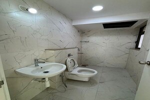 Bathroom in 2 BHK Apartment at Suvasya Swastik Onyx, Tagore Nagar – for Rent
