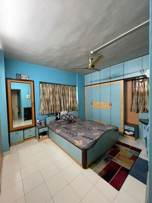 Living Room in 2 BHK Apartment at Wadgaon Sheri – for Rent