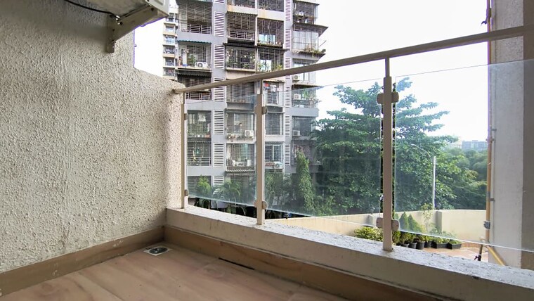 Balcony, rattan-icon 2.5 Bedroom 1500 Sq.Ft. Apartment In Seawoods Sector 50 Navi Mumbai 9008283