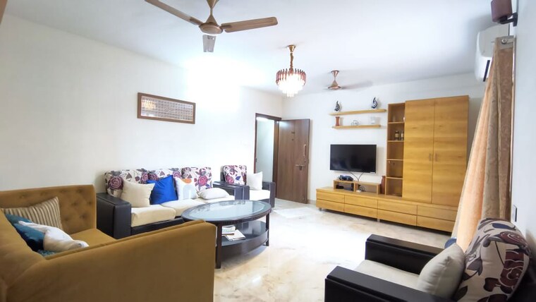 Bedroom, rattan-icon 2.5 Bedroom 1500 Sq.Ft. Apartment In Seawoods Sector 50 Navi Mumbai 9008283