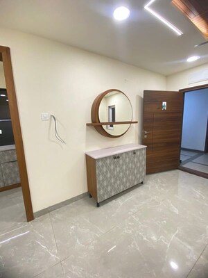 Bathroom in 3 BHK Apartment at Hallmark Skyrena, Narsingi – for Rent