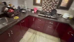 Kitchen in 3 BHK Builder Floor at Rohini Sector 24 – for Rent
