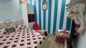 Bedroom in 3 BHK Builder Floor at Rohini Sector 24 – for Rent