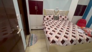 Bedroom in 3 BHK Builder Floor at Rohini Sector 24 – for Rent