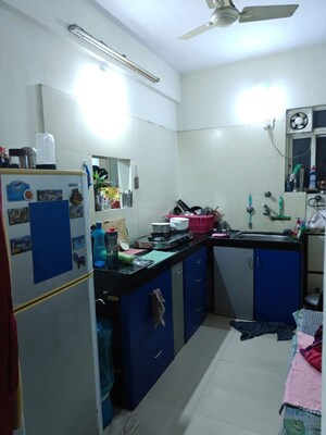Master Bedroom in 1 BHK Apartment at Nilanjali CHS, Kalyani Nagar – for Rent