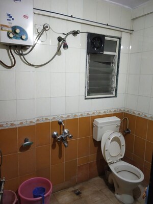 Bathroom in 2 BHK Apartment at Wadhwani Sai Atharva, Pimple Saudagar – for Sale