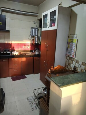 Kitchen in 2 BHK Apartment at Wadhwani Sai Atharva, Pimple Saudagar – for Sale
