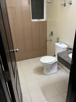 Bathroom in 3 BHK Builder Floor at Ansal API Esencia, Sector 67 – for Rent
