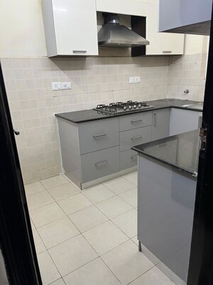 Kitchen in 3 BHK Builder Floor at Ansal API Esencia, Sector 67 – for Rent