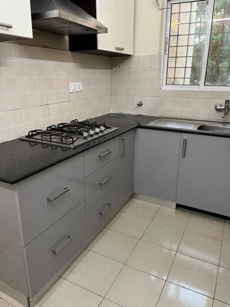 Kitchen, ansal-api-esencia 3 Bedroom 1650 Sq.Ft. Builder Floor In Sector 67 Gurgaon 9763431