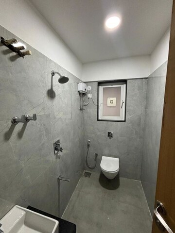 Bathroom in 2 BHK Apartment at Vaibhavlaxmi Queens Glory, Chembur – for Rent