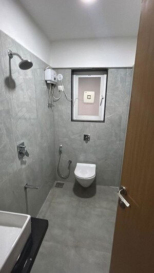 Bathroom in 2 BHK Apartment at Vaibhavlaxmi Queens Glory, Chembur – for Rent