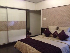 Bedroom in 3 BHK Apartment at Kolte Patil 24K Glitterati, Pimple Nilakh – for Rent