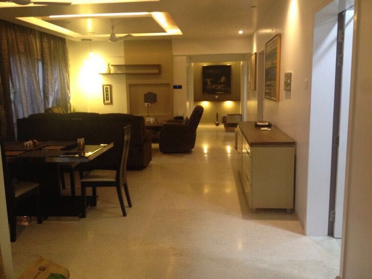 Living Room, kolte-patil-24k-glitterati 3 Bedroom 2100 Sq.Ft. Apartment In Pimple Nilakh Pune 9763265