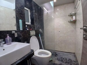 Bathroom in 3 BHK Apartment at Andheri CHS, Andheri West – for Rent