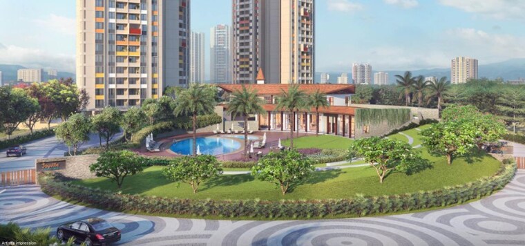 Exterior View, shapoorji-pallonji-joyville-celestia 2 Bedroom 591 Sq.Ft. Apartment In Hadapsar Pune 9739883