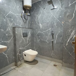 Bathroom in 3 BHK Builder Floor at Chattarpur – for Rent