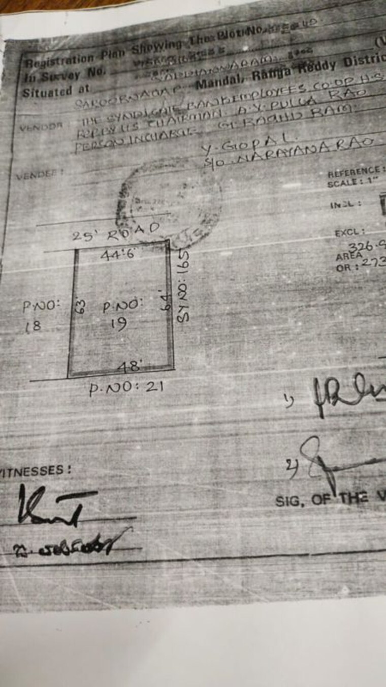 Map Location, saroor nagar  326 Sq.Yd. Plot In Saroor Nagar Hyderabad 9763682