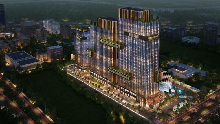 Exterior View, gygy-mentis Commercial Office Space in IT/SEZ 601 Sq.Ft. In Sector 140 Noida Noida 9763648