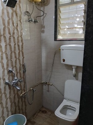 Bathroom in 1 BHK Apartment at Wakad – for Rent