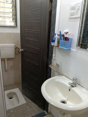 Bathroom in 1 BHK Apartment at Wakad – for Rent