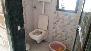 Bathroom in 3 BHK Apartment at Samata Nagar CHS, Thane West – for Rent