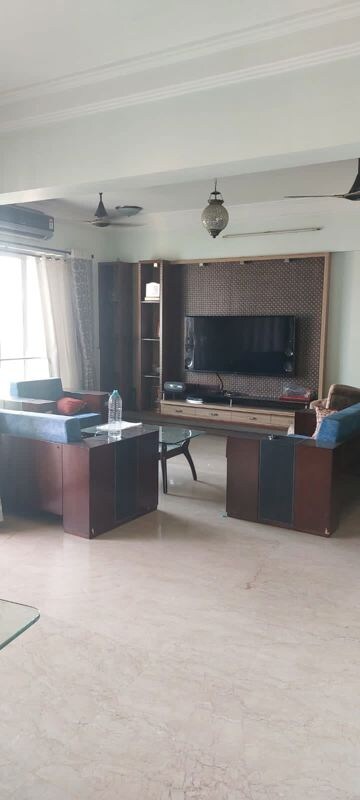 Living Room in 4 BHK Apartment at Hiranandani Estate Evelina, Ghodbunder Road – for Rent