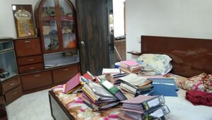 Bedroom in 3 BHK Apartment at Samata Nagar CHS, Thane West – for Rent