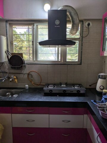 Kitchen in 1 BHK Apartment at Vishal Leela Residency, Kharadi – for Rent