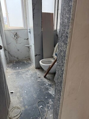 Bathroom in 3 BHK Apartment at Mahim – for Rent