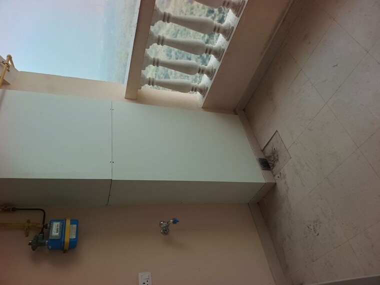 Balcony, purvanchal-royal-square Studio 700 Sq.Ft. Apartment In Chi V Greater Noida Greater Noida 9764234