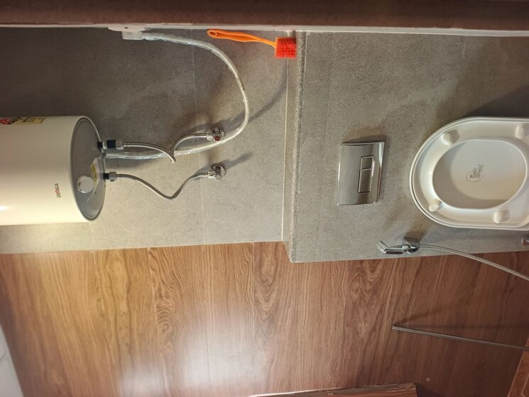 Bathroom, purvanchal-royal-square Studio 700 Sq.Ft. Apartment In Chi V Greater Noida Greater Noida 9764234