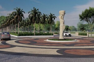  Plot – Garden View at Super Corridor - for Sale