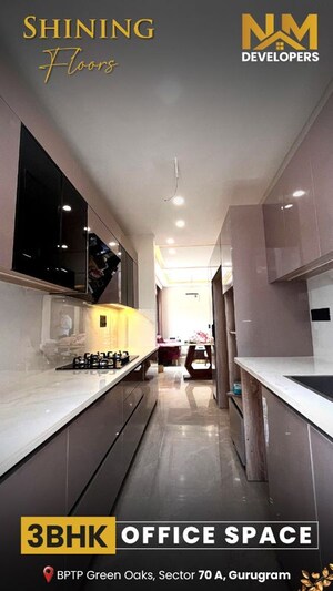 Kitchen in 4 BHK Builder Floor at Nirvana Courtyard, Sector 50 – for Sale