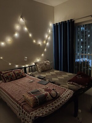 Bedroom in 2 BHK Apartment at Kumar Megapolis Saffron, Hinjewadi – for Rent