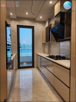 Kitchen in 4 BHK Builder Floor at Unitech Espace Nirvana Country, Sector 50 – for Sale