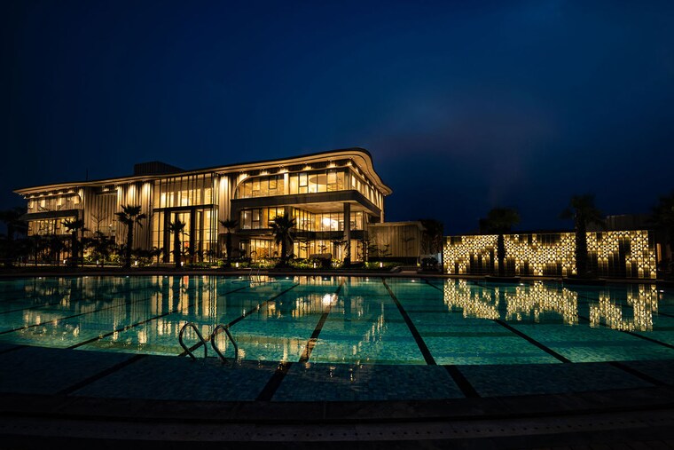 Swimming Pool, the-center-court 3 Bedroom 1565 Sq.Ft. Apartment In Sector 88a Gurgaon 9763826