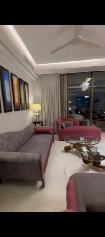 Living Room in 5 BHK Apartment at M3M Golf Estate, Sector 65 – for Rent